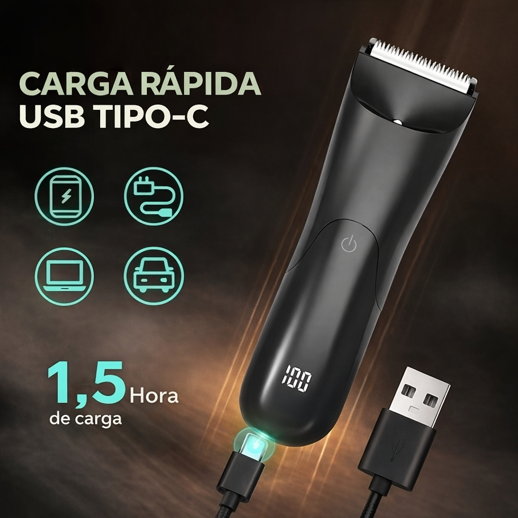 Recortadora Corporal con Cuchilla de Cerámica