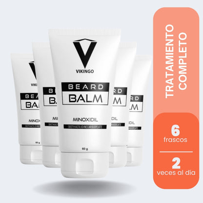 BÁLSAMO CON MINOXIDIL AL 5%. PACK X6 MESES