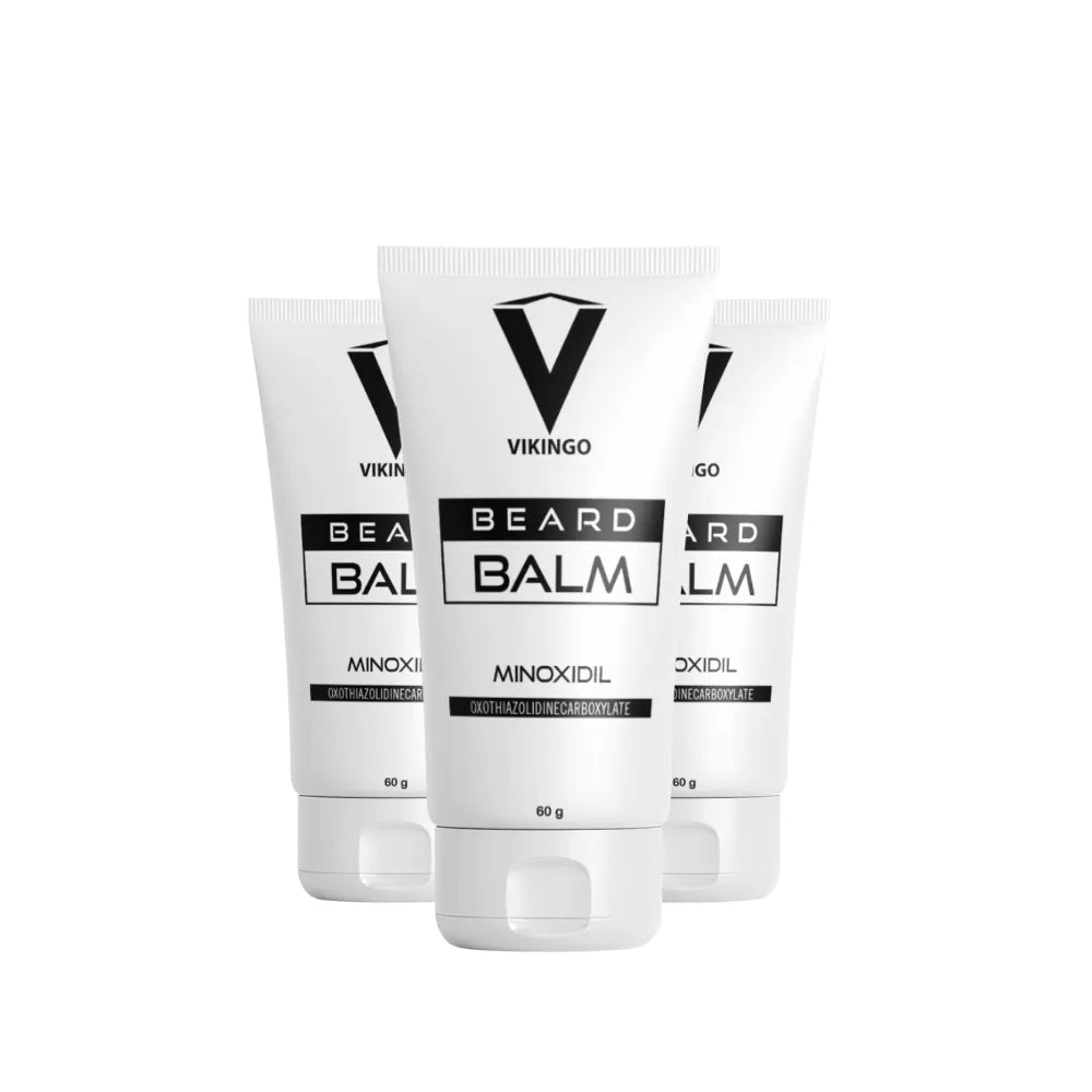 BÁLSAMO CON MINOXIDIL AL 5%. PACK X 3 MESES