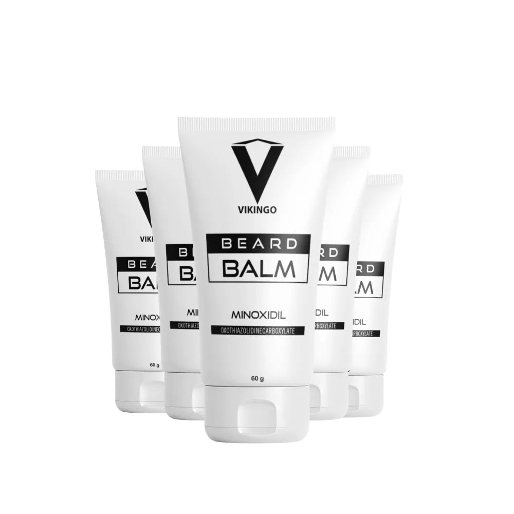 BÁLSAMO CON MINOXIDIL AL 5%. PACK X6 MESES